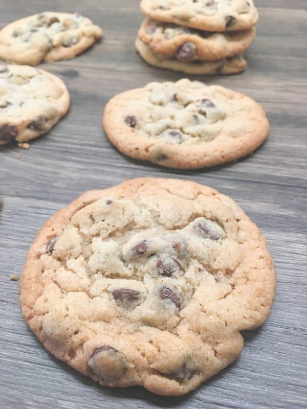 Soft Chewy Chocolate Chip Cookies are a delicious treat for any occasion. Cookies make great gifts for teachers, holidays, Christmas gifts, and more.