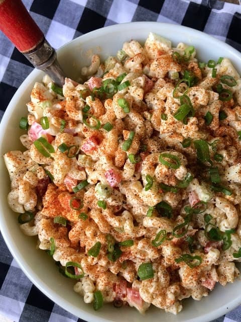 Picnic Macaroni Salad from Savory Moments Blog