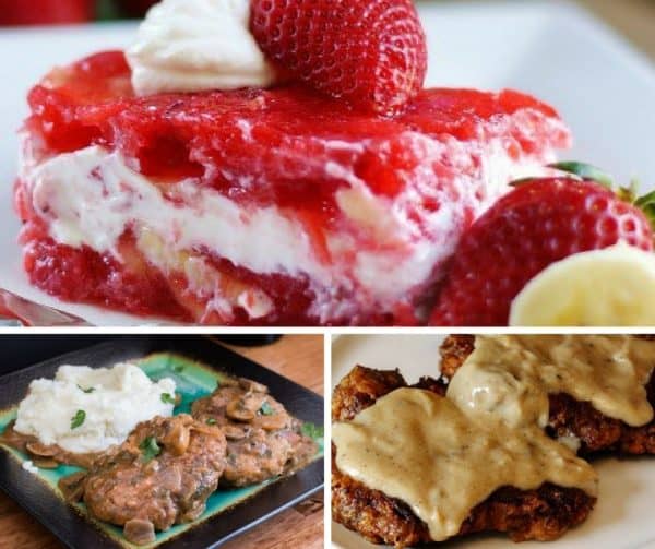 Foodie Friday desserts and dinners.