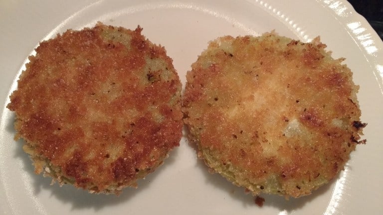 Oven "Fried" Green Tomatoes - Somewhat Awry