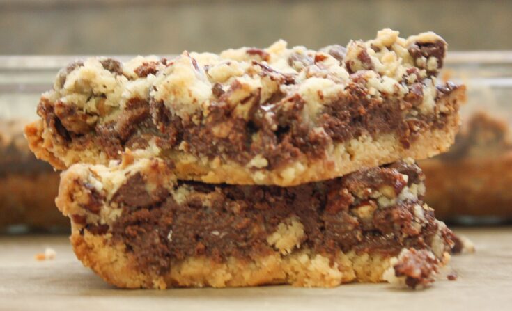 What can I make with sweetened condensed milk and chocolate chips? Chocolate chip bars, Hello Dolly Bars, and so much more!