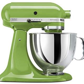 KitchenAid KSM150PSGA Artisan Series 5-Qt. Stand Mixer with Pouring Shield - Green Apple