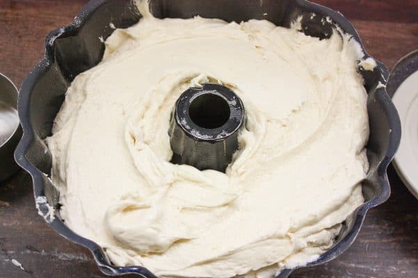 This is a great butter pound cake recipe with cream cheese.