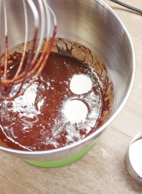 Chewy chocolate cookies that are a sort of brownie and cookie mix. 