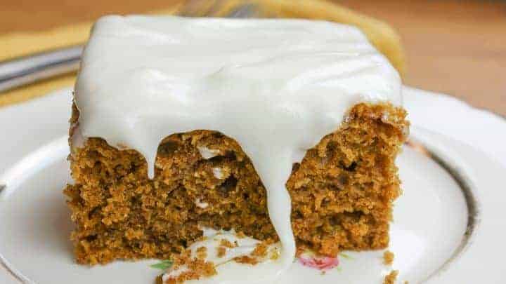 Easy Pumpkin Bars with Cream Cheese Frosting