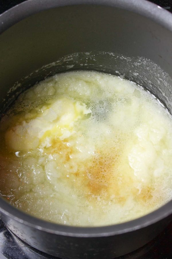 Kentucky Butter Cake with a Glazed Butter Glaze Sauce is a wonderful Christmas treat. The moist and rich cake is great for potlucks and parties. 