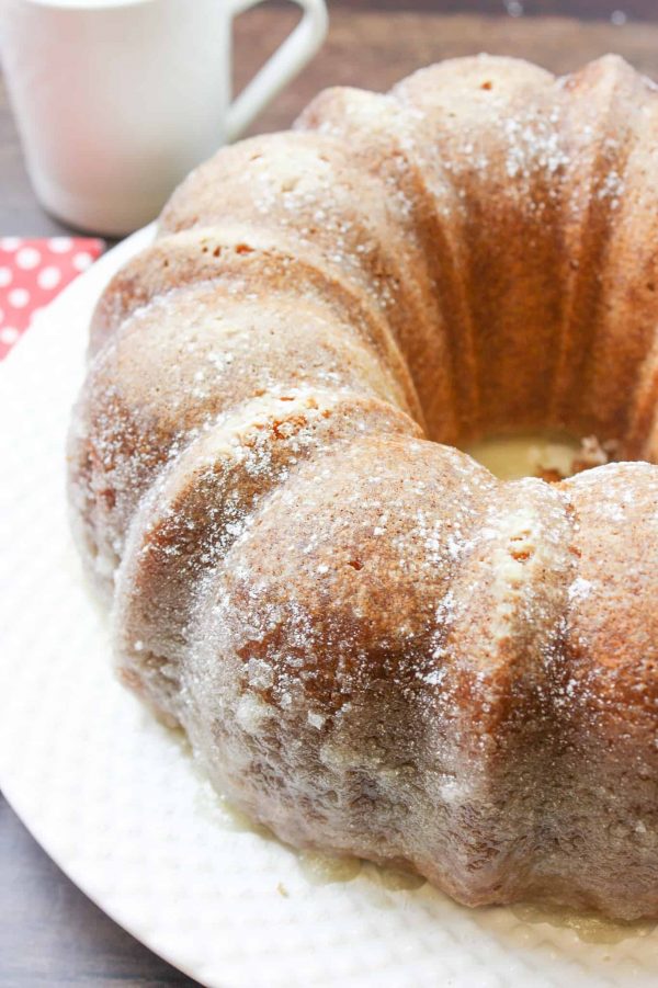 Kentucky Butter Cake with a Butter Glaze Sauce is a wonderful holiday treat. This is one of the best butter cake recipes from scratch. The homemade recipe is easy and moist. 