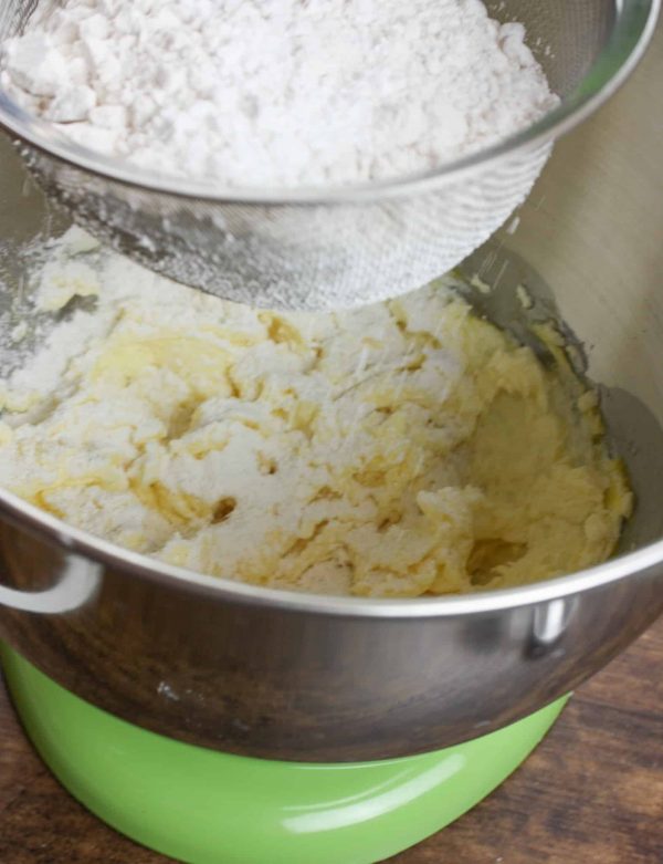 Sifted flour gives pineapple upside down cake a light and fluffy texture. 