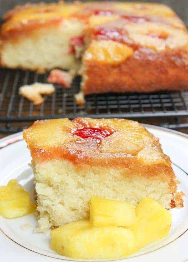 Homemade Pineapple Upside Down Cake is a delicious and refreshing cake. 