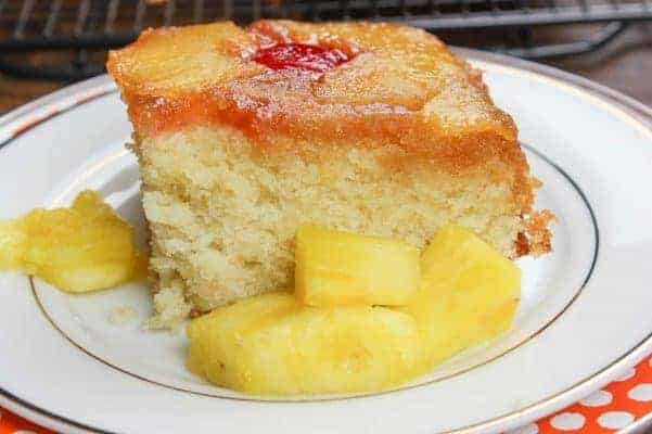 Homemade Pineapple Upside Down Cake is a delicious and easy recipe.