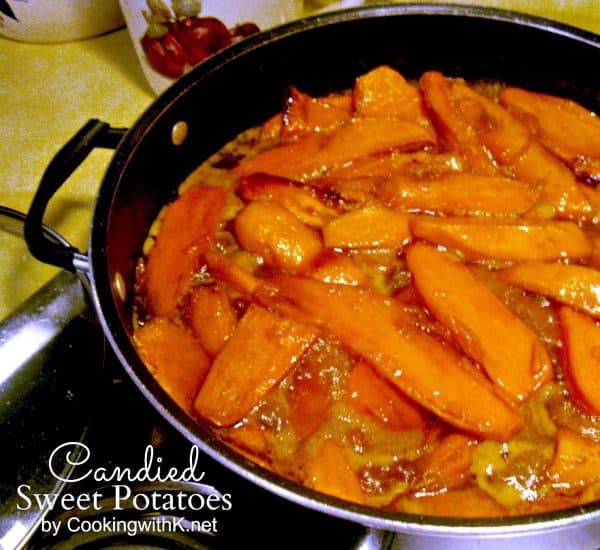 Candied Sweet Potatoes from Cooking with K