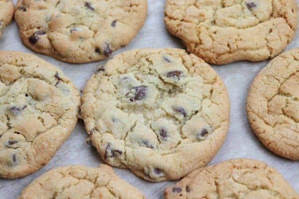 Chocolate Chip Cookies with vanilla pudding are a delicious treat. The instant pudding cookies are an easy recipe to make and a great gift to give away.