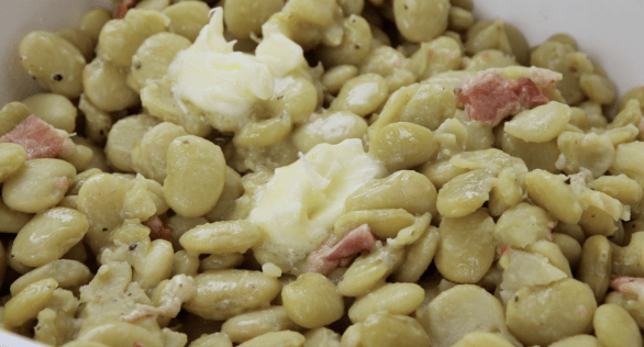 Homemade Butter Beans are an easy recipe to make. 