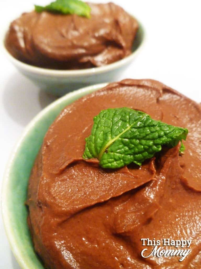 Rich and Creamy Chocolate Avocado Mousse from This Happy Mommy