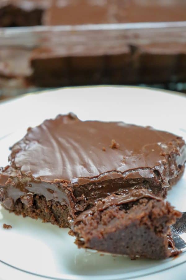 Picture of chocolate fudge brownies