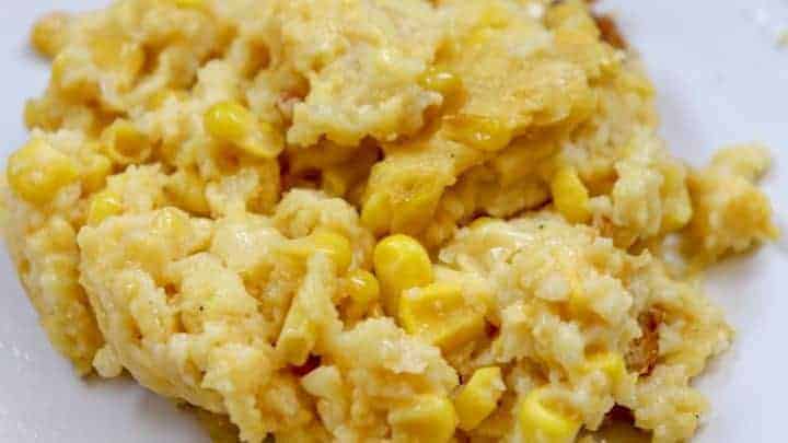 10-minute Scalloped Corn with Cheese