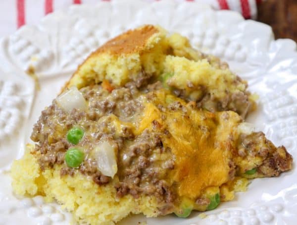Picture of cheeseburger casserole
