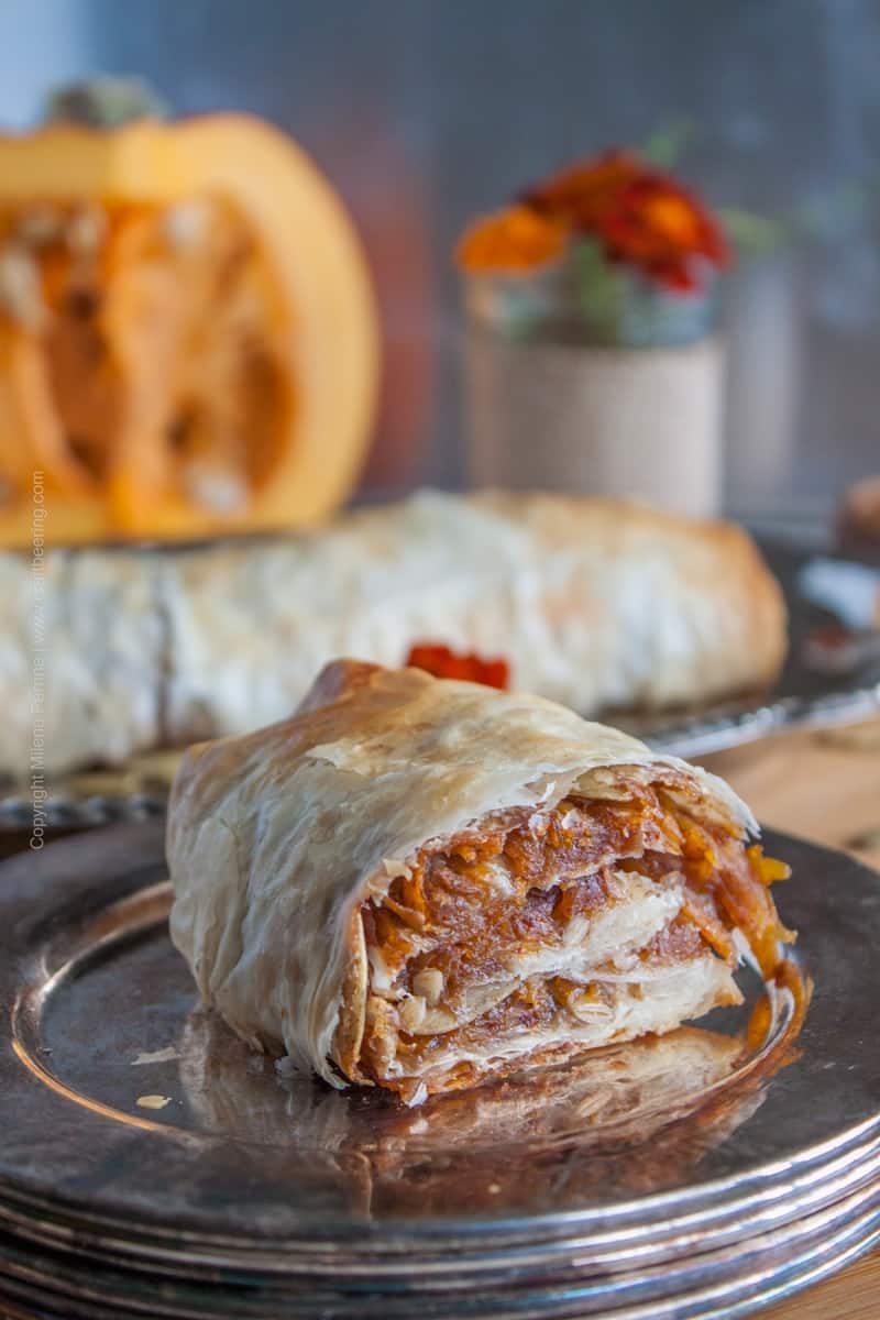 Picture of pumpkin strudel 