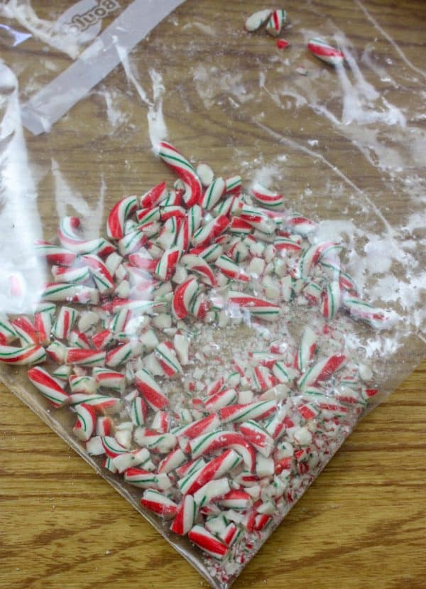 Picture of peppermint in a bag