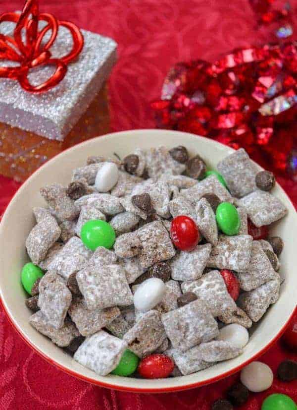 Picture of muddy buddies.