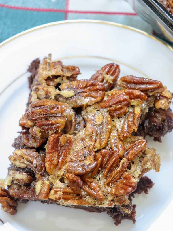 Picture of pecan pie brownie