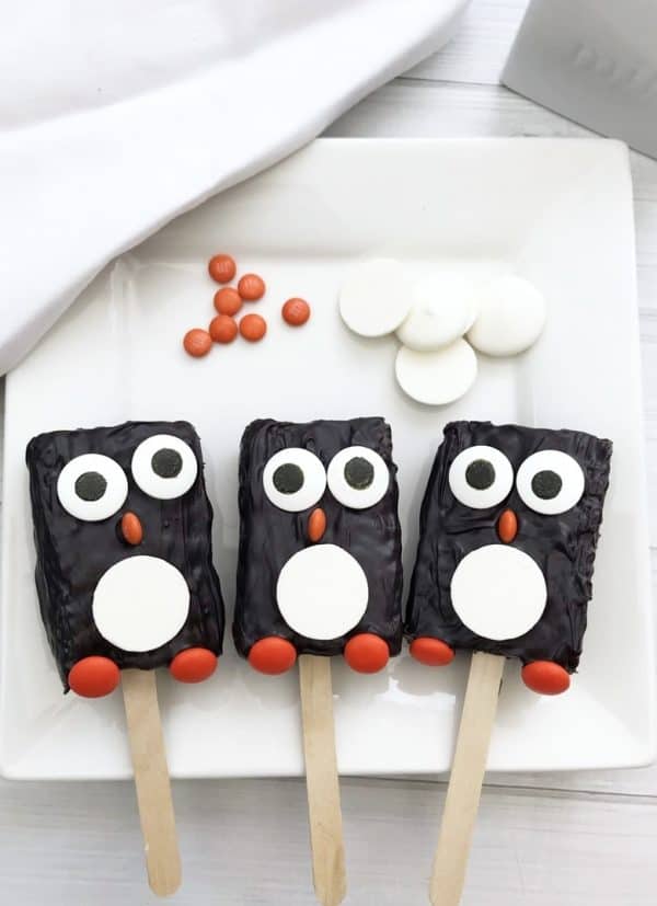 Picture of Penguin Rice Krispie Treats