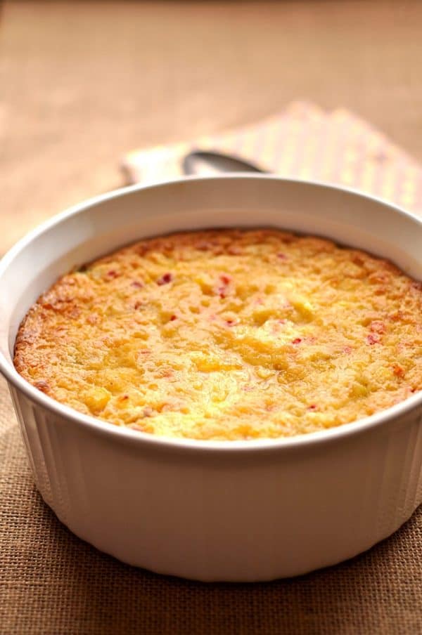 Picture of corn casserole