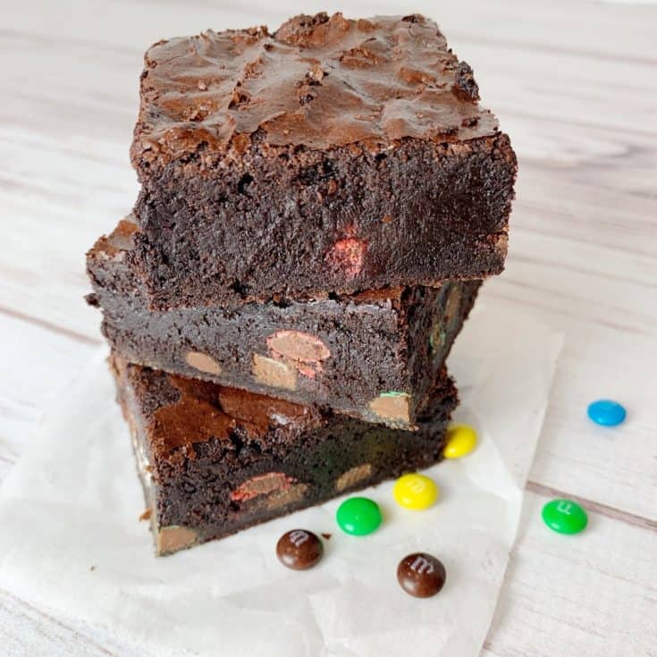 Candy Bar Brownies - Kelly Lynn's Sweets and Treats