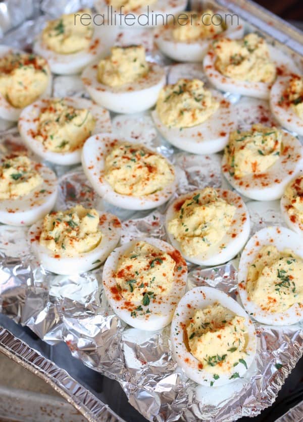 Classic Deviled Egg Recipe - Real Life Dinner