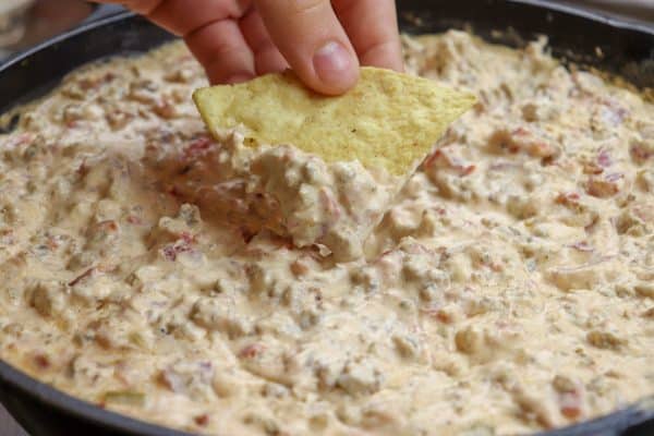 Picture of a chip and dip