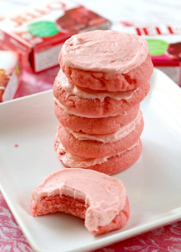 Picture of pink cookies