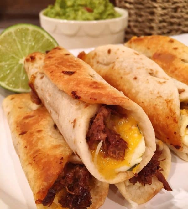 Picture of Oven Fried Mini Beef Flautas