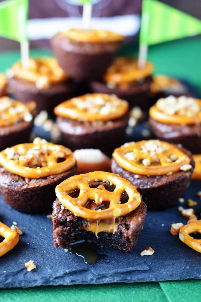 Touchdown Turtle Brownie Bites - Soulfully Made