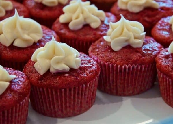 Picture of red cupcakes