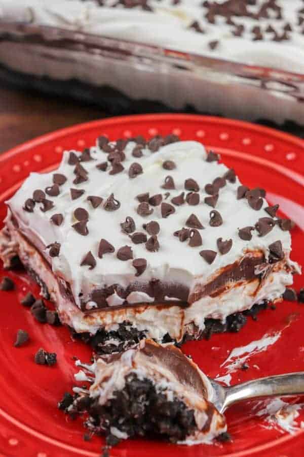 Picture of chocolate lasagna