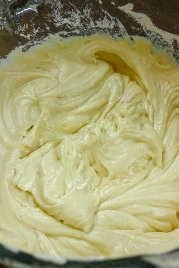 Picture of pound cake batter