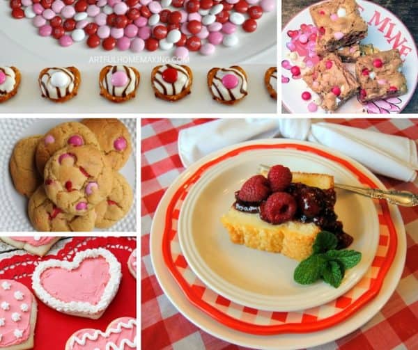 Picture of Valentine's desserts