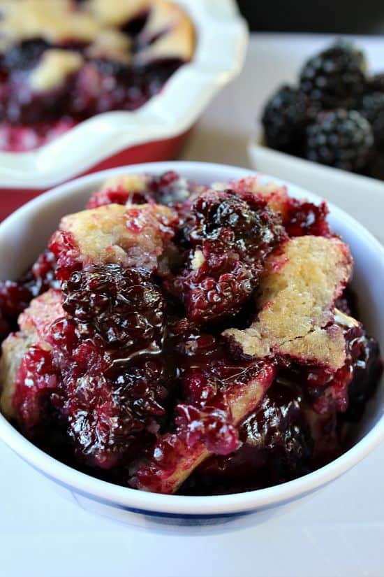 Oregon - Blackberry Cobbler - Great Grub, Delicious Treats