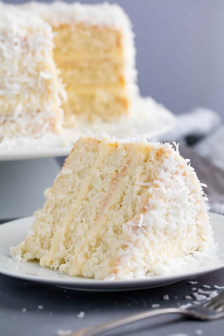 South Carolina - Coconut Cake - The Stay At Home Chef