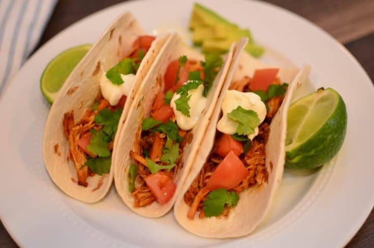 Picture of chicken tacos