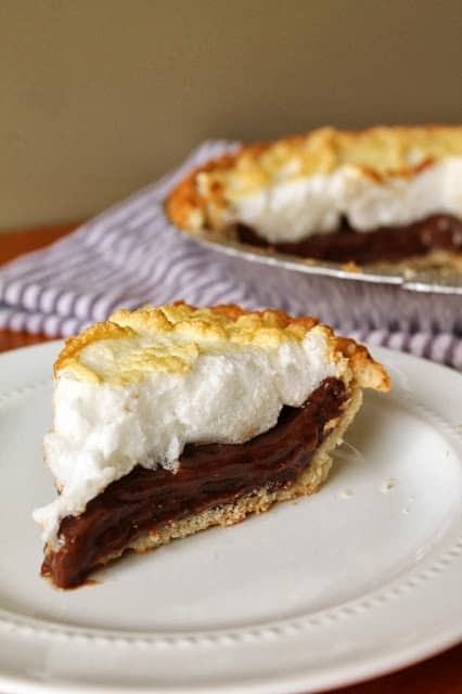 Montana - Old Fashion Chocolate Pie - My Grandmother's Recipes