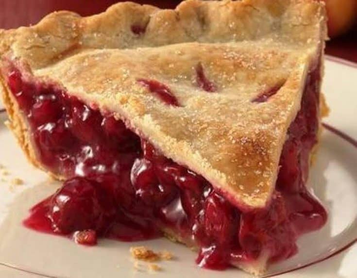 Iowa - Old Fashioned Cherry Pie - Just a Pinch