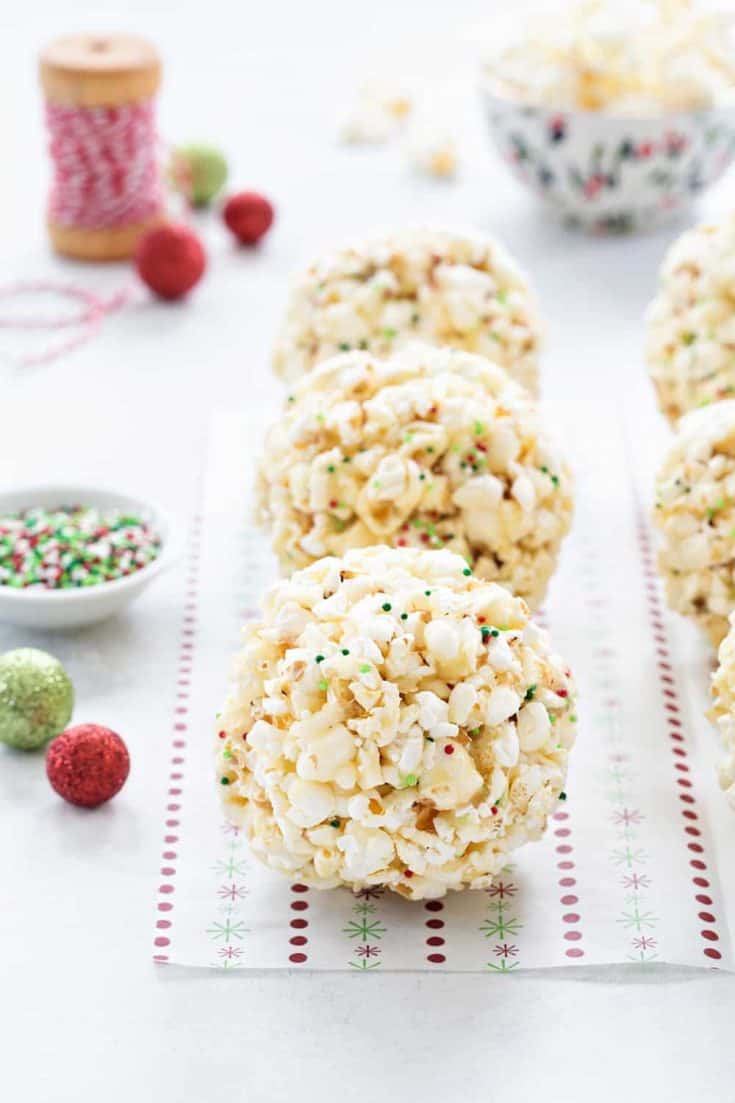 Nebraska - Popcorn Balls - My Baking Addiction