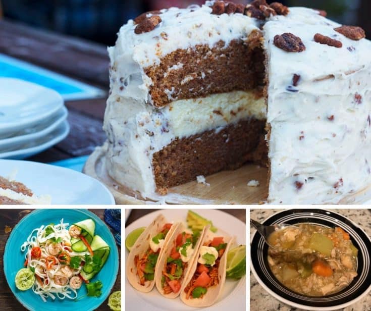 Picture of four recipes from around the web.