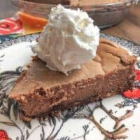 Sweetened Condensed Milk Chocolate Pie