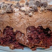 Chocolate Poke Cake