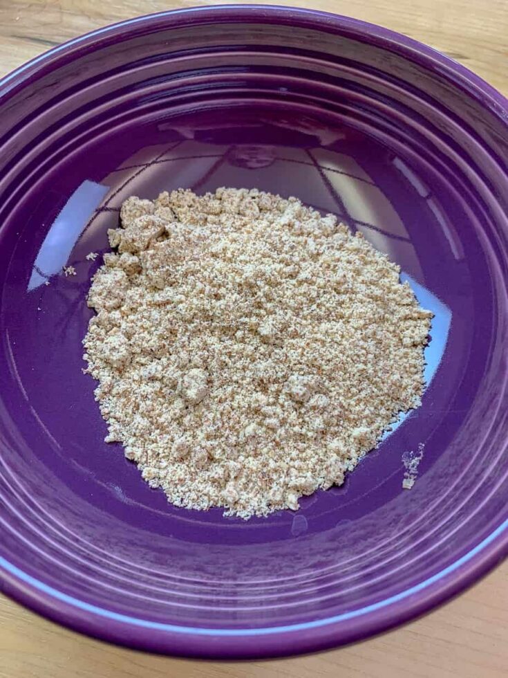 Picture of almond flour in a bowl