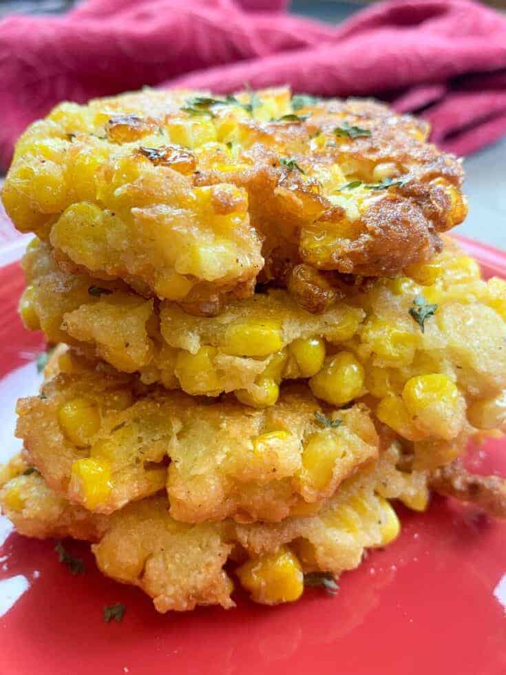 Picture of corn fritters