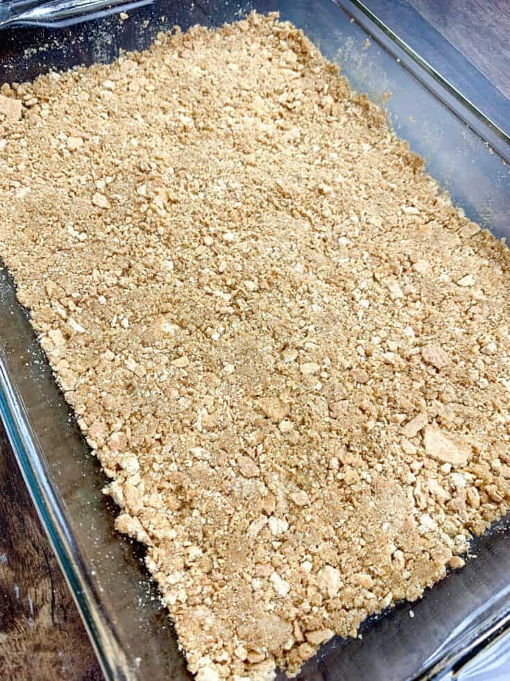 Picture of a graham cracker crust