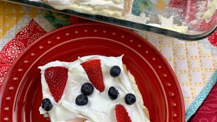 Berry Icebox Cake